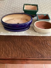 Ceramic bonsai glazed for sale  EPSOM