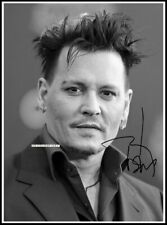 Johnny depp autographed for sale  WHITLEY BAY