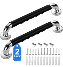 Pacote com 2 barras de apoio de 24 polegadas para banheiras e chuveiros, antiderrapante para deficientes... comprar usado  Enviando para Brazil