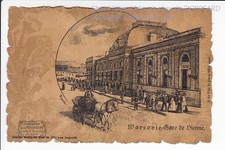 POLSKA , WARSZAWA , DWORZEC WIEDEŃSKI , DWORZEC , WARSZAWA , ca1905 na sprzedaż  Wysyłka do Poland