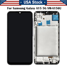 Novo Para Samsung Galaxy A15 5G SM-A156U Tela LCD Digitalizador Tela Sensível Ao Toque + Moldura comprar usado  Enviando para Brazil