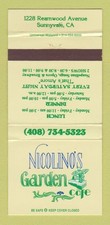 Matchbook cover nicolino for sale  USA
