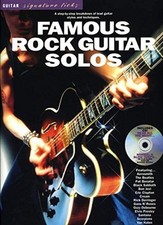 Usado, GUITAR SIGNATURE LICKS: FAMOUS ROCK GUITAR SOLOS comprar usado  Enviando para Brazil