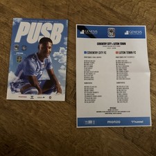 Coventry city luton d'occasion  Expédié en Belgium