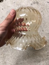 Chapeau lampe verre d'occasion  Ambérieu-en-Bugey