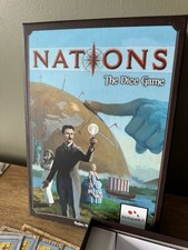 Nations dice board for sale  SWADLINCOTE