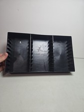 Estojo preto lógica cassete rack suporte de parede prateleira para 30 fitas comprar usado  Enviando para Brazil