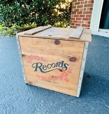 Vintage records wooden for sale  Emmitsburg