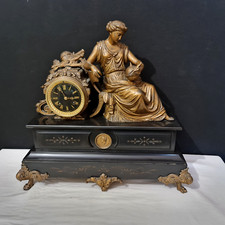 Pendule ancienne onyx usato  Spedire a Italy