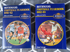 Rothmans football yearbooks for sale  SOUTHAMPTON