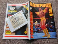Wwf rampage programme for sale  LONDON