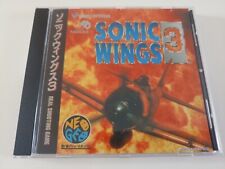SNK Neo Geo CD CDZ Sonic Wings 3 Aero Fighters cover and case replacement comprar usado  Enviando para Brazil