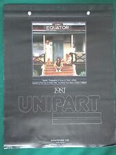 1981 unipart calendar for sale  HASTINGS
