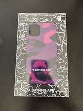 Bape A Bathing Ape iPhone 12 Mini Capa Com Caixa Original - Camuflagem Roxa - Autêntica, usado comprar usado  Enviando para Brazil