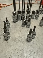 Conjunto de soquete Matco Silver Eagle Torx hexagonal triplo quadrado 1/2", 3/8"  comprar usado  Enviando para Brazil