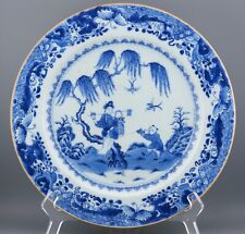 Chinese blue plate for sale  LEATHERHEAD