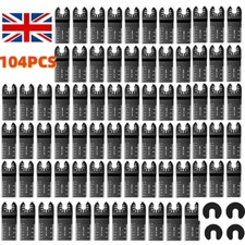 104pcs oscillating multi for sale  TAMWORTH