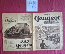 Usado, N°17032 bis / PEUGEOT GAZETTE  N°6 Printemps 1938 /  Gamme Automobile et Moto comprar usado  Enviando para Brazil