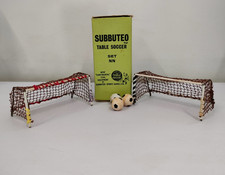 Usado, Conjunto de redes e bolas de futebol de mesa vintage Subbuteo novo sem etiquetas comprar usado  Enviando para Brazil