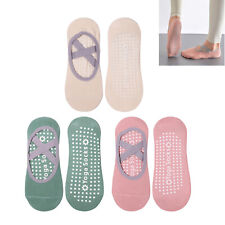 3 pares de meias femininas Bella Grip antiderrapantes para balé ioga pilates barra comprar usado  Enviando para Brazil