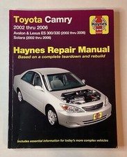HAYNES TOYOTA CAMRY 2002 THRU 2006 AND AVALON, SOLARA & LEXUS ES 300/330 segunda mano  Embacar hacia Mexico