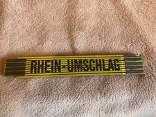 Zollstock werbung rhein gebraucht kaufen  Ganderkesee