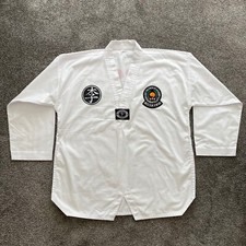 JAQUETA DE COMBATE TAEKWONDO Uniforme Coreano de Artes Marciais Lee's Academy Adulto Tamanho M comprar usado  Enviando para Brazil