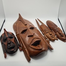 Geschnitzte afrikanische deko gebraucht kaufen  Berlin