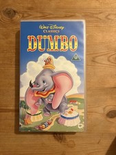 dumbo vhs for sale  YELVERTON
