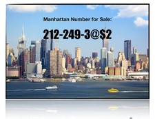 nyc 212 numbers for sale  Kennesaw