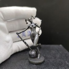 Ornamento modelo arte corporal menina palhaço preto velho cobre puro com base comprar usado  Enviando para Brazil