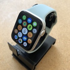 Apple Watch Series 6 S6 (GPS) 44mm estojo prata com pulseira esportiva macia em perfeito estado M/L comprar usado  Enviando para Brazil