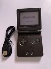Sistema portátil Nintendo Game Boy Advance SP ônix preto com iluminação traseira comprar usado  Enviando para Brazil