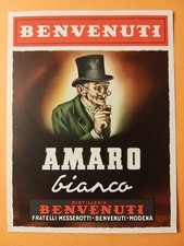Etichetta amaro bianco usato  Roasio