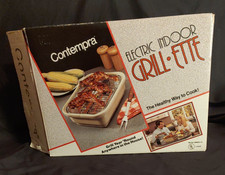 Antigo 1991 Contempra Grelha Elétrica Interna-Ette Modelo Gourmet Saudável MMG-10-100 comprar usado  Enviando para Brazil