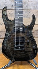 Usado, Guitarra elétrica Ibanez Gio 7 cordas GRG7221QA - Trans Black Burst comprar usado  Enviando para Brazil