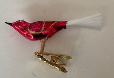 Weihnachtsschmuck mini vogel gebraucht kaufen  Pöcking