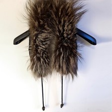 Silberfuchs pelz kapuze gebraucht kaufen  Essen
