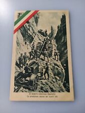 Cartolina militare nostri usato  Borgo San Lorenzo