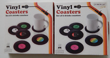 Retro vinyl coasters for sale  BILLERICAY