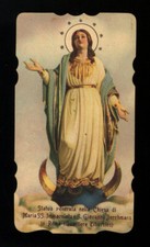 Santino holy card usato  Ragusa