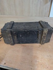 Vintage ammunition wooden for sale  WARRINGTON
