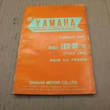 Parts list yamaha d'occasion  Neuilly-en-Thelle