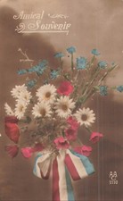 Patriotic bouquet flowers d'occasion  Expédié en Belgium