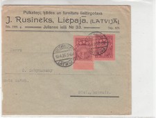 Brief liepaja latvija gebraucht kaufen  Dortmund