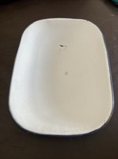 Vintage enamel white for sale  CREDITON