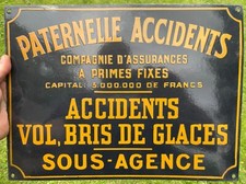 Rare ancienne plaque d'occasion  France