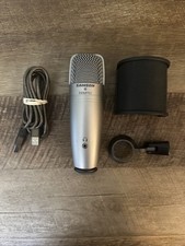 Samson C01U - Microfone condensador USB estúdio com filtro - Certificado funcionando! comprar usado  Enviando para Brazil