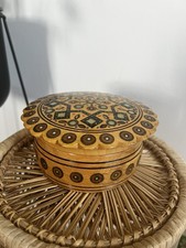 Vintage handcrafted wooden for sale  MALVERN