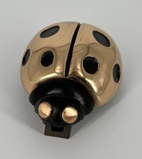 Usado, Batente de porta de latão vintage Lady Bug pesada comprar usado  Enviando para Brazil